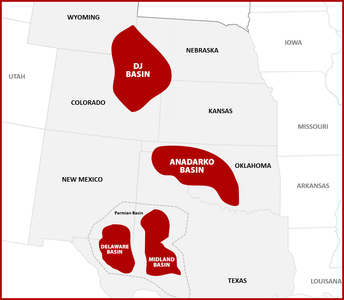 Redstone Basins Map